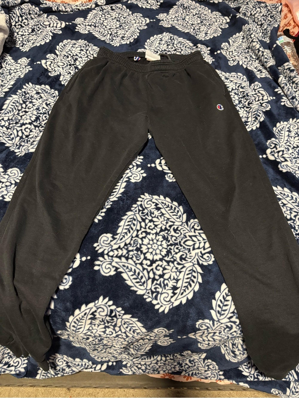 Champion  Black Fleece Sweatpants